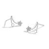 925 Sterling Silver Small Star Stud Earrings for Women - Delicate, Cute Ear Accessories