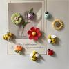 10 PCS/Set Kitchen Magnet Set for Home Decor Refrigerators Floral Bee Fridge Magnets Set Nature-Inspired Fridge Magnet Collection