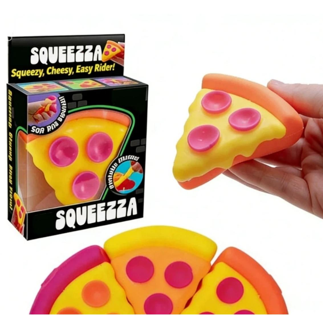Bai Fen Bai Toys Schylling Pizza Stress Relief Squishy Cube Sensory Fidget Cube Anti-Anxiety Squeeze Object For Focus Adhd Gift