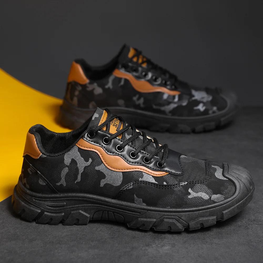 

2024 Весна и Осень Новейшая Мужская Мода Универсальная Повседневная Обувь Красочная Уличная Обувь для Альпинизма и Утренних Пробежек 44 чёрный