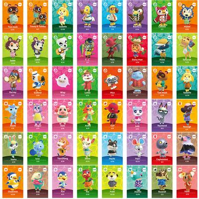 48 τεμάχια Animal Crossing Series 5 Mini NFC Game Cards για NS Switch