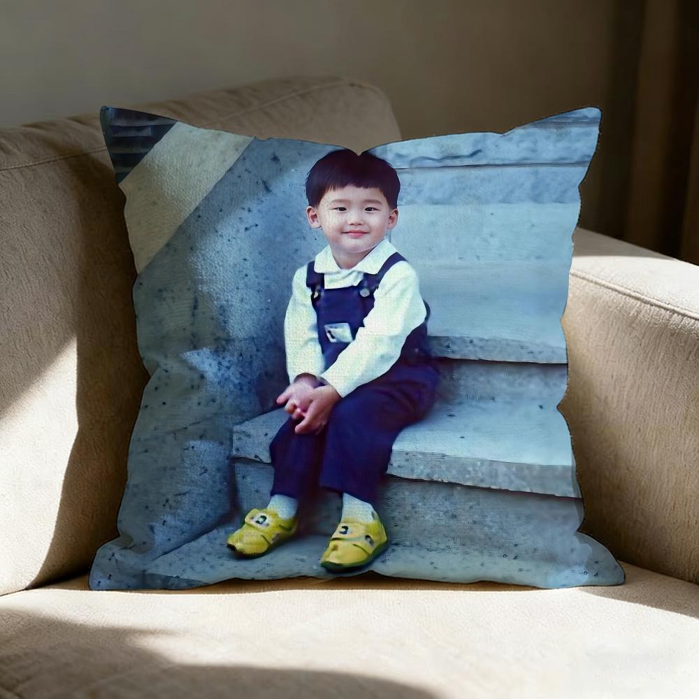 Lee Jjong Suk Actor Model Pillow Case Linen Pillow Covers Cover For Couch Living Room Bench Patio Floor Linen Home Decor