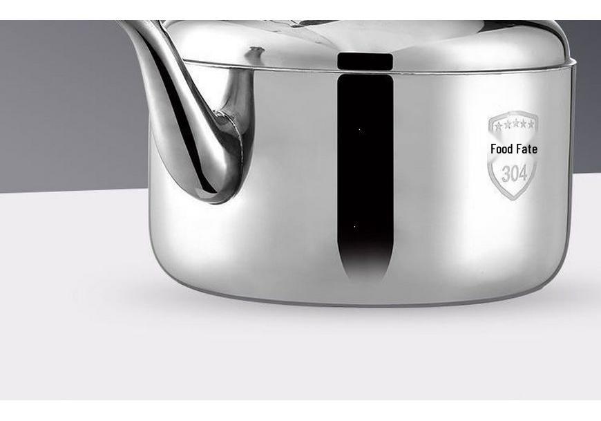 Pava Whistling de Acero Inoxidable 304 Extra Gruesa, Gran Capacidad, Compatible con Cocinas de Gas e Inducción para Uso Doméstico