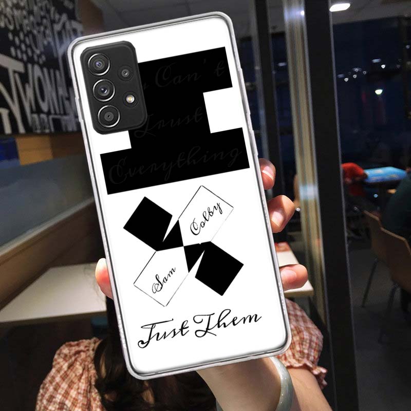 

Sam and Colby XPLR Phone Case for Samsung A54 A57 A37 A17 A14 A15 A12 A24 A34 A55 A35 A25 A52S A07 A05S A04S A22 A32 A72 Galaxy Samsung A54
