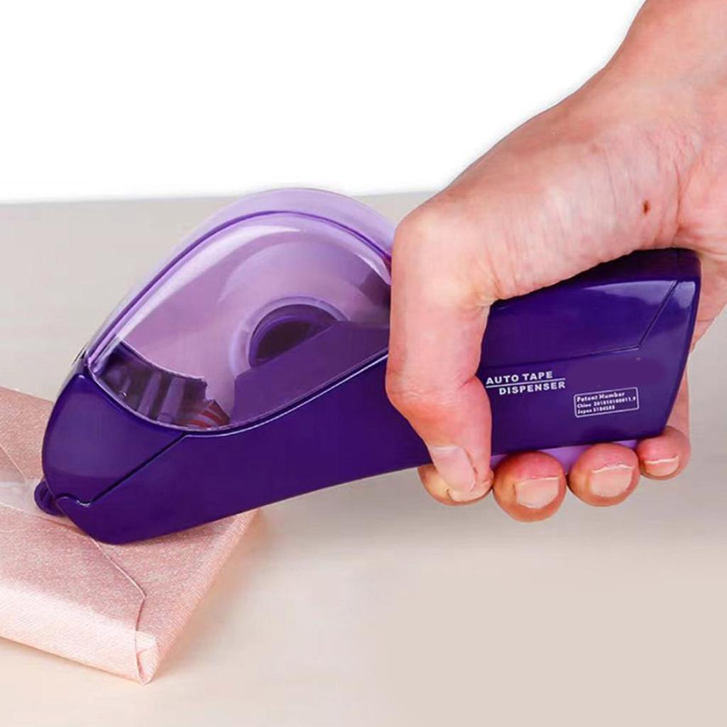 One-Hand Operate Tape Dispenser for Sealing Packages, Scrapbooking Envelopes