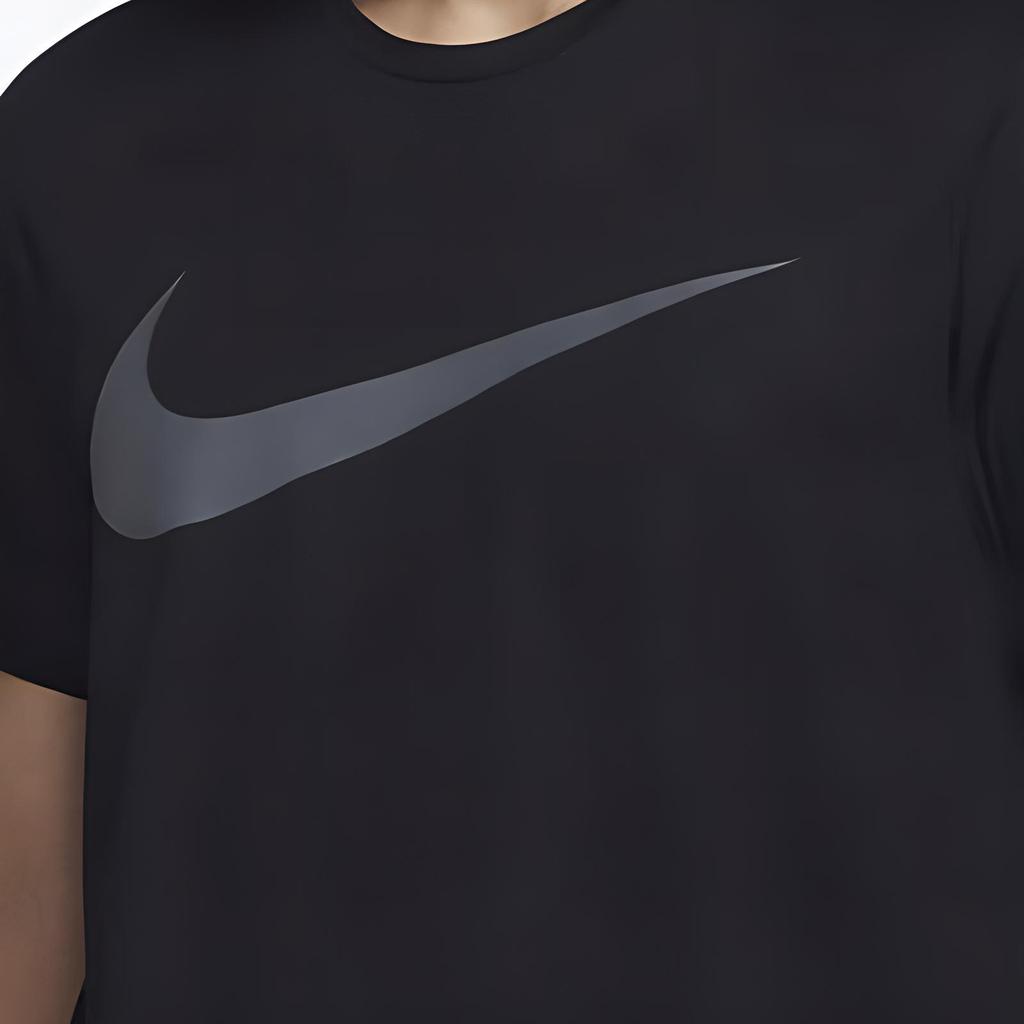 Nike Logo Print American Vintage Crew Neck Loose Short Sleeve T-Shirt Men T-Shirts Black DQ1930-010