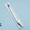 1pc Refreshed Version Beginners' Beauty Brush For Eye Makeup, Dual-Ended Eyelash Comb & Spiral Eyebrow Brush, Portable