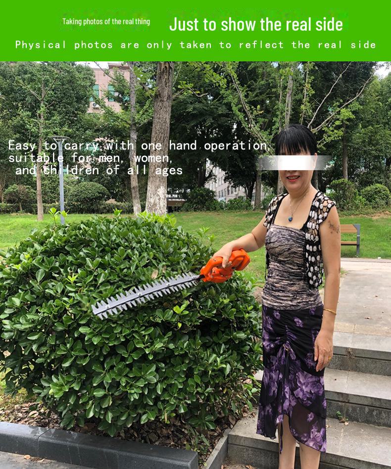 Rechargeable Brushless Electric Hedge & Tea Trimmer