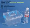 Small Transparent Plastic Storage Box with Lid, Portable Carrying Case for Organizing Cosmetics Jewelry and Crafts