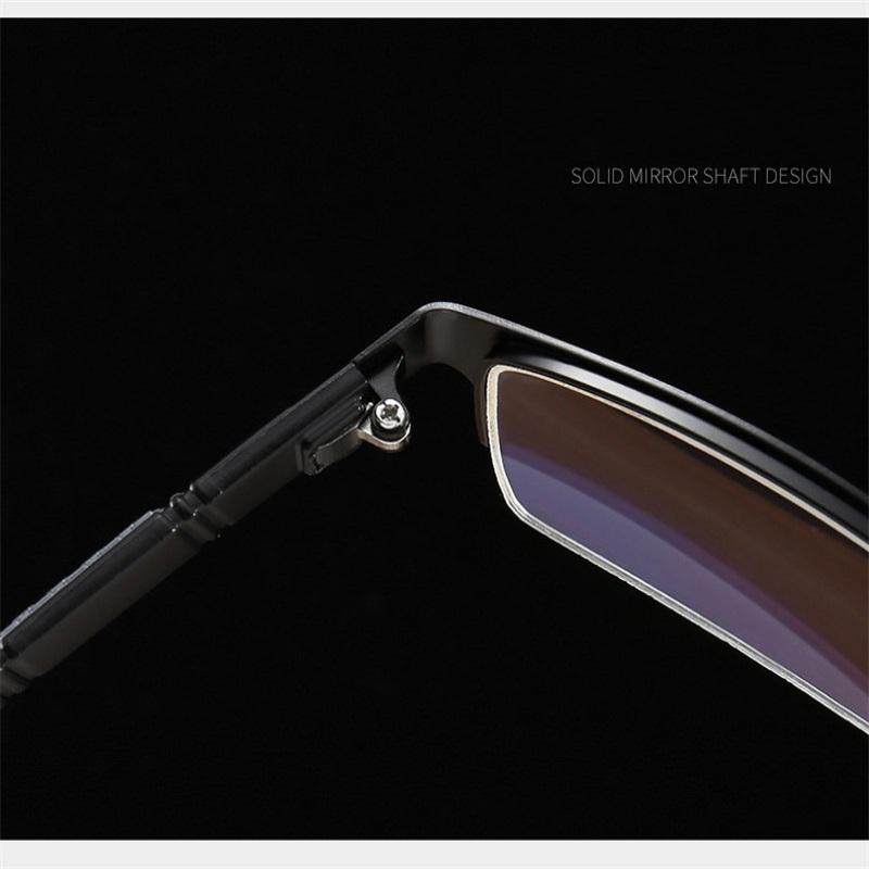 Buy Male Ultrlight Anti Blue Retro Eyeglasses Diopter Presbyopic