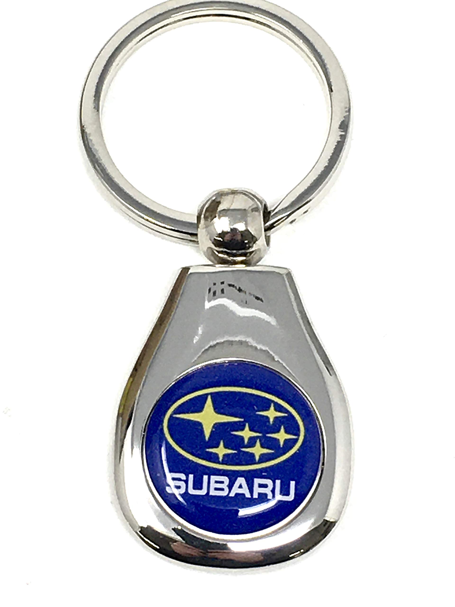 

Subaru Logo Silver Key Tag Keyring Keychain Impreza Legacy Forester Ascent BRZ Cross-Trek Outback STI WRX серебряный