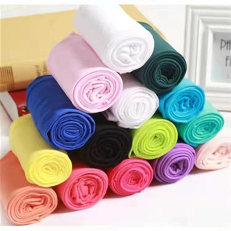 Girls' White Velvet Dance Tights - Thin 80D for Spring, Summer & Autumn