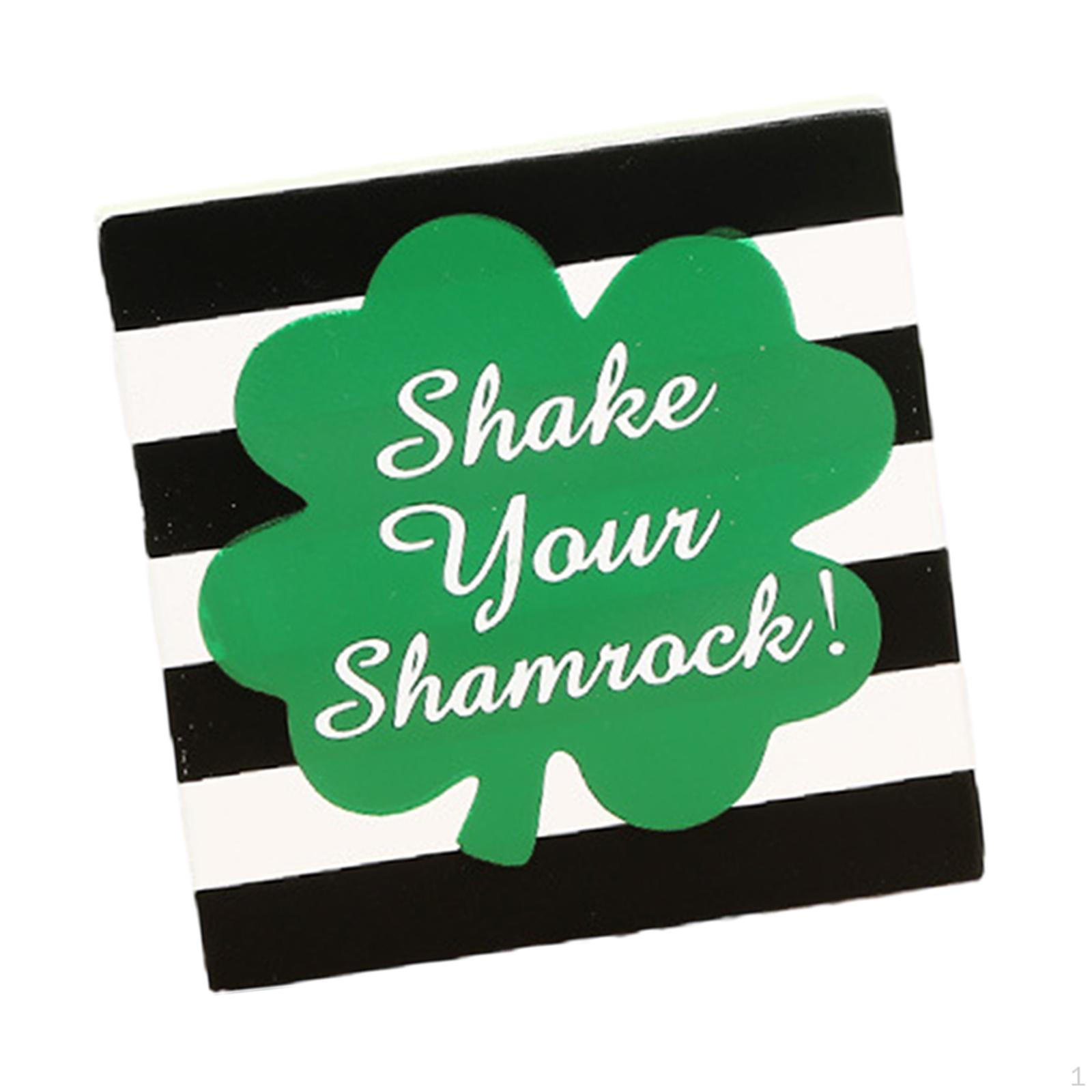 

Деревянное украшение ко Дню Святого Патрика ручной работы для декора спальни style B