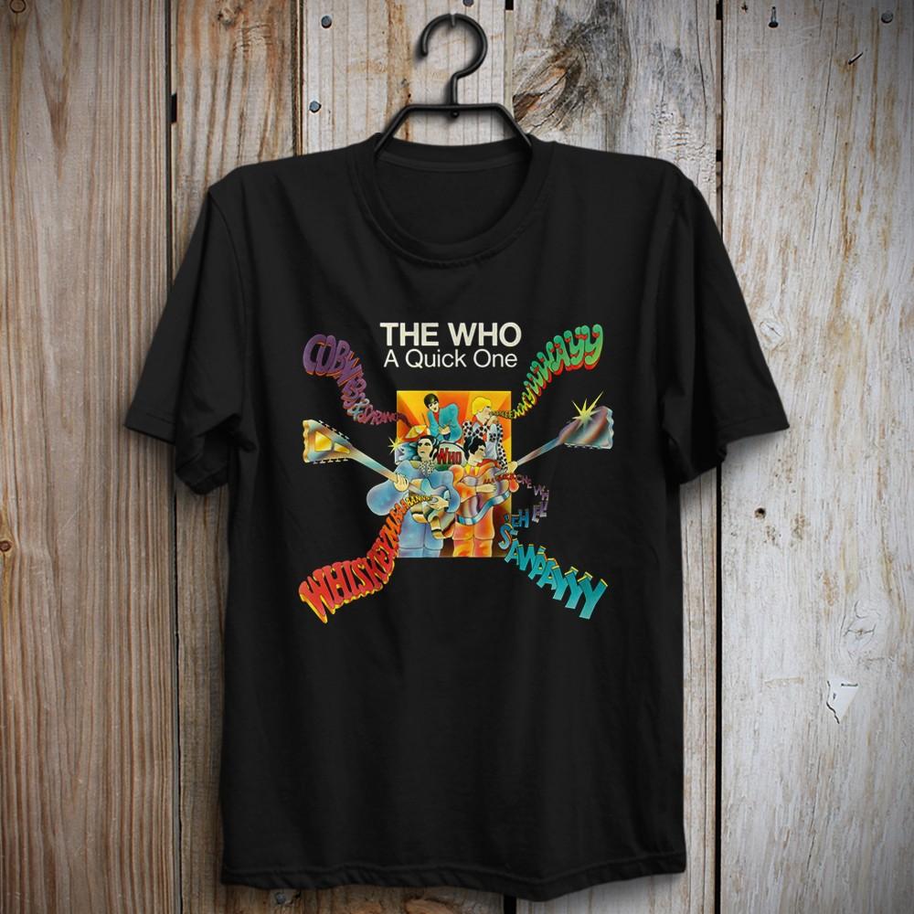 A Quick One by The Who T-Shirt Heatwave Roger Daltrey John Entwistle Keith Moon Unisex T-Shirt XXL