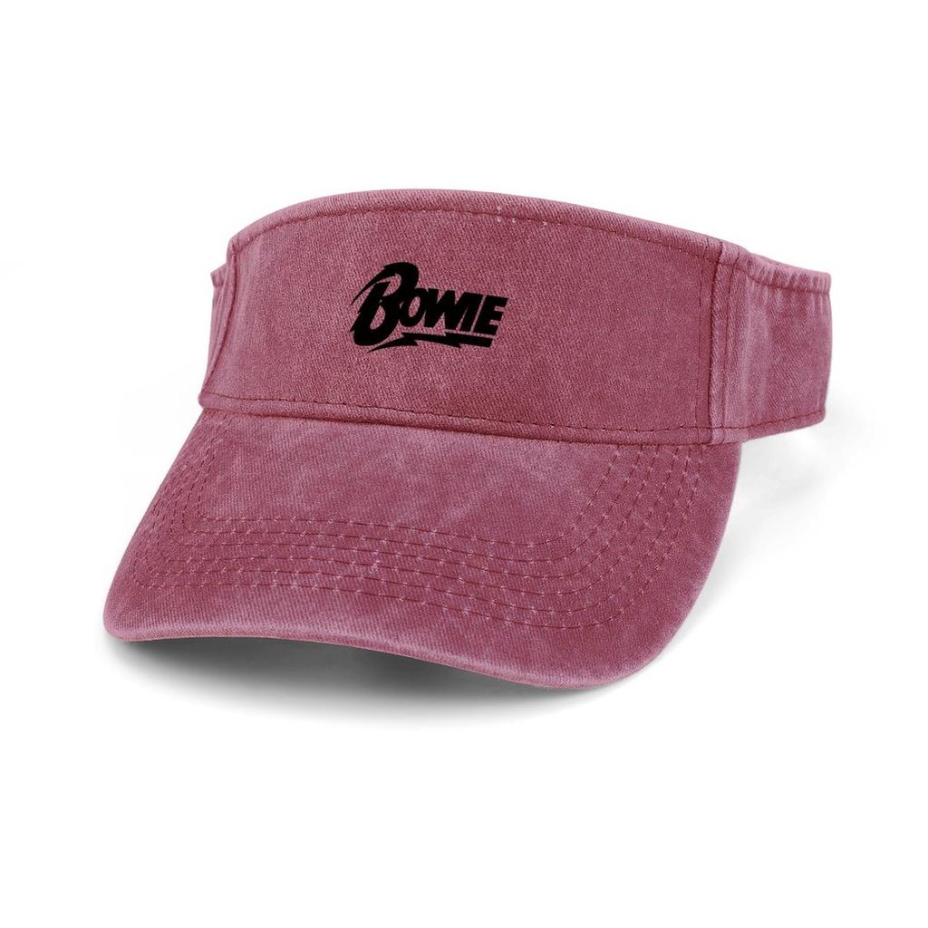 David Rockstar Sänger Sonnenblende Leaky Top Cowboyhüte Unisex Damen Sport Baseball Tennis Golf Caps Open Top Custom Hat