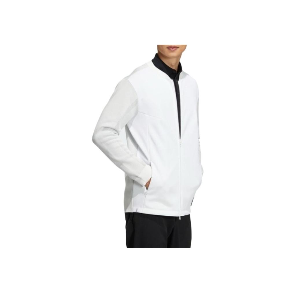 Adidas Statement Aeroknit Jacket Casual Comfortable Long Sleeve Jacket Men Jacket White HG1761