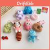 Cute Cartoon Bunny Plush Keychain With Pp Cotton Filling For Wedding Gifts And Company Events