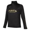 FINTA Men's Soccer Warm Training Jacket FTE0032 (0800) Black x Gold, Size S