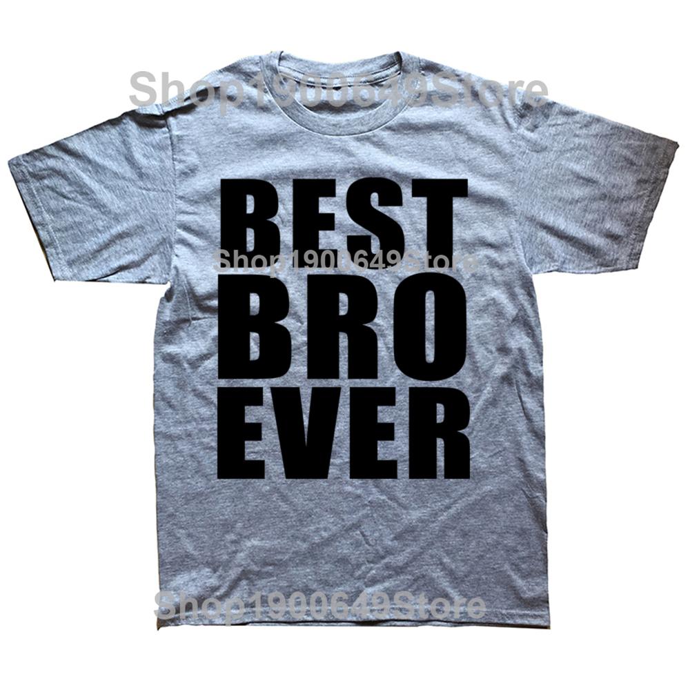 En İyi Kardeş Kardeş Yeni Tişört Tişört Hediye Hediye Komik Harika Tişört Tişört Unisex Daha Fazla Boyut ve Renk