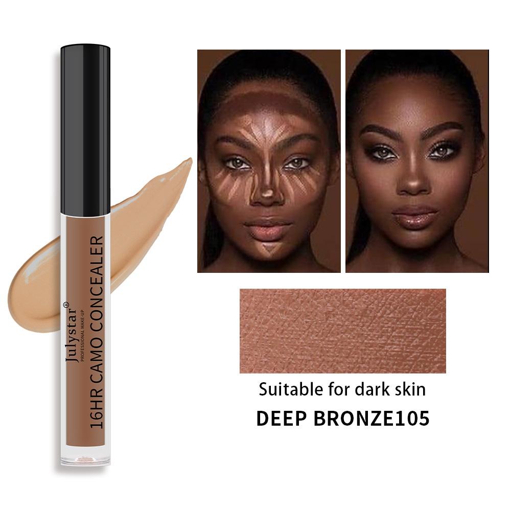 Julystar Waterproof and Sweat-proof Concealer Lasting Concealer Acne Mark Concealer Concealer To Cover Dark Circles