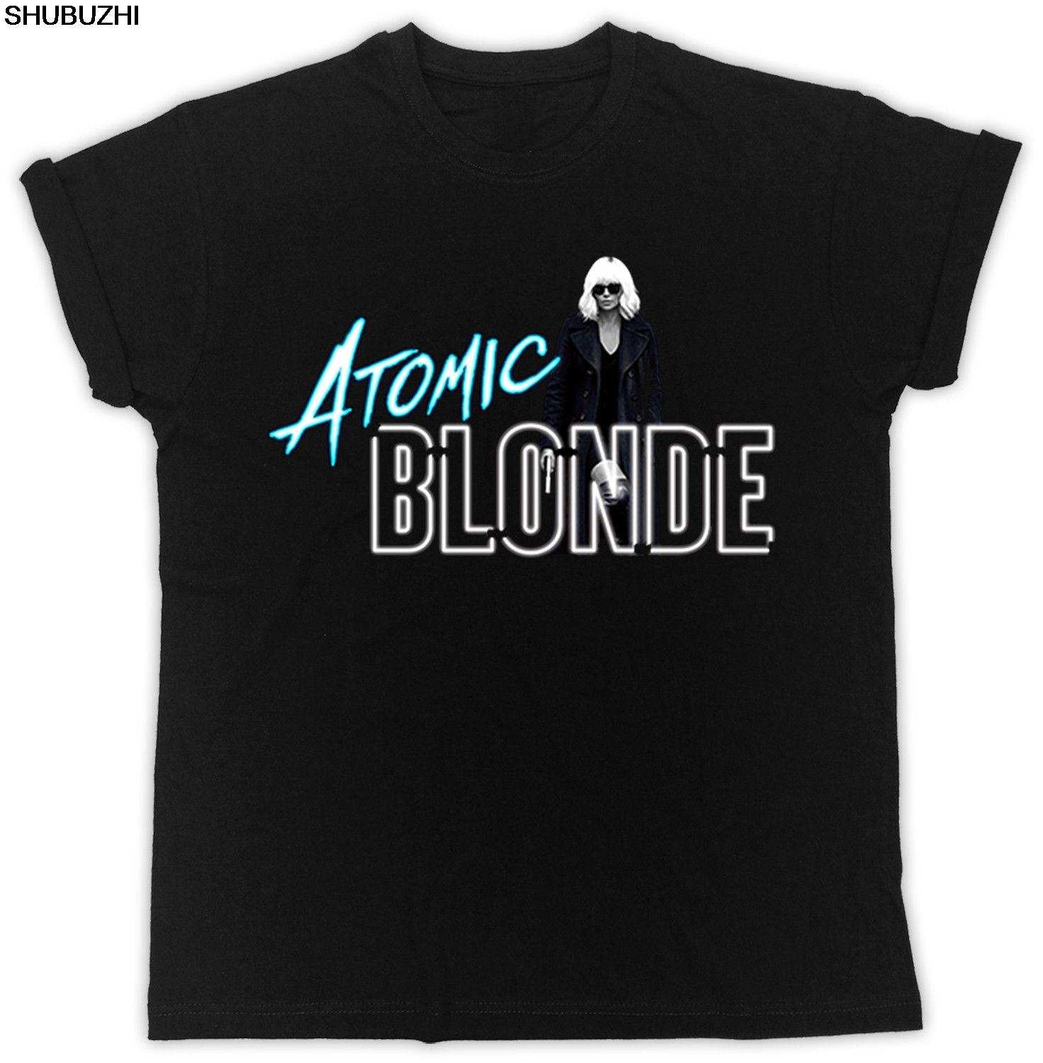 Atomic Blonde TShirt Charlize Theron The Movie V2 Unisex T Shirt New Fashion Casual Cotton ShortSleeve S