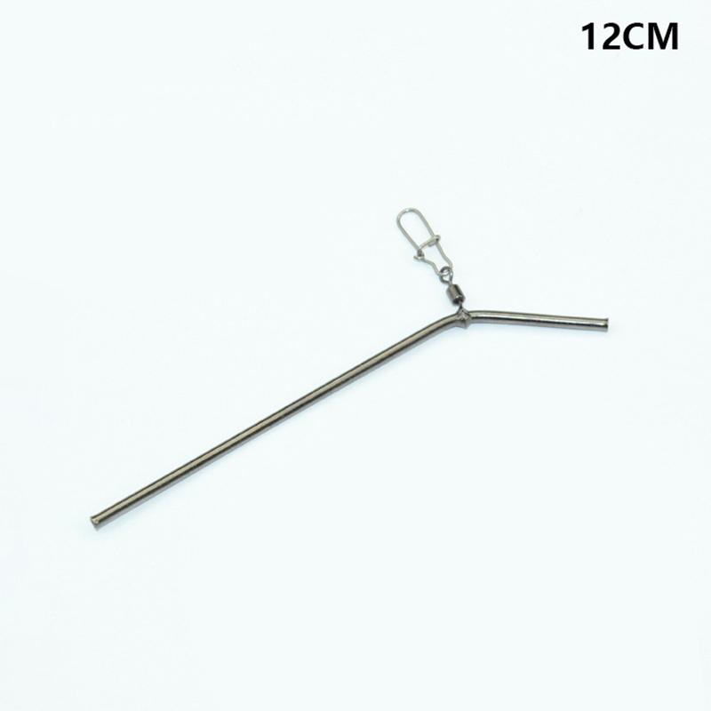 

5 шт. Рыболовные балансирные коннекторы 5/7/9/12 см Маленький стиль Латунная трубка Рыболовные снасти Противозакручиватель Фидерный бум Рыболовные аксессуары 12CM-5PCS