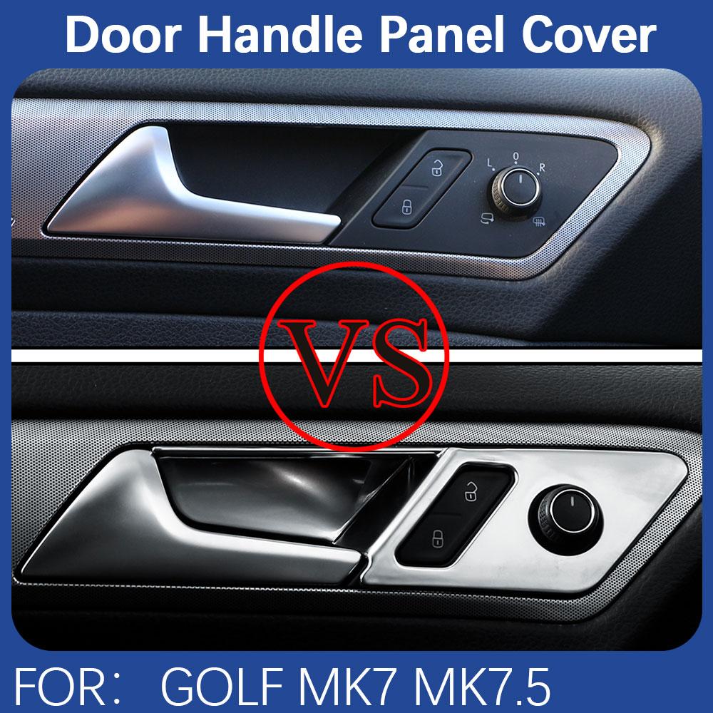 4ks Krytů Panelu Kliky Dveří Auta pro Volkswagen VW Golf 7 7.5 MK7 MK7.5 2013 2014 2015 2016 2017 2018