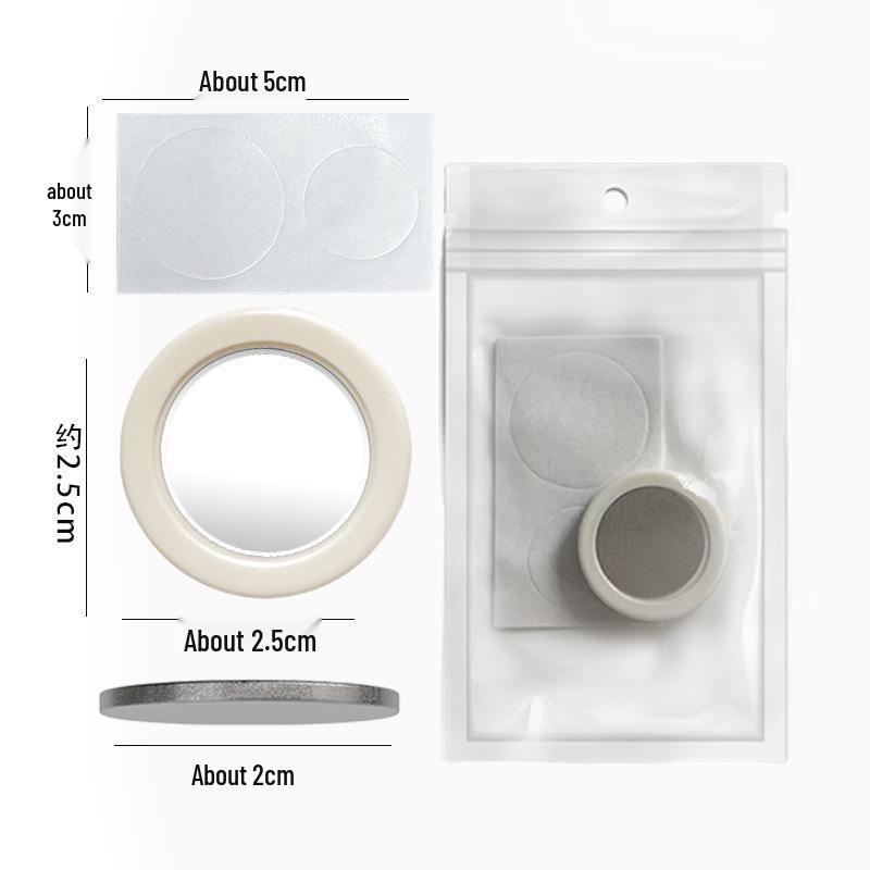 Magnetic Wall Mount for TV & AC Remote Control with Double-Sided Suction Hook