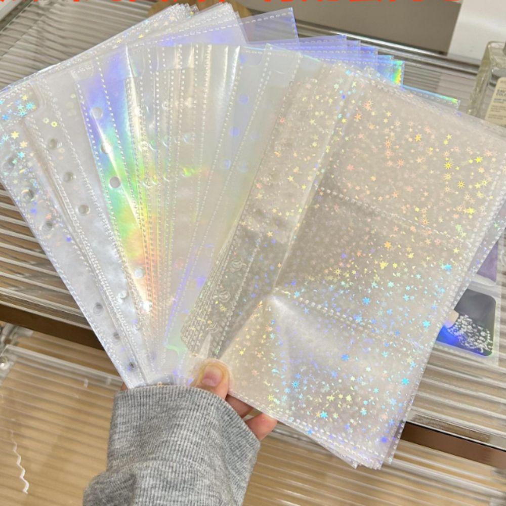 A5 Binder Photo Album Cover PVC Card Binder Pack Stationery Photocard Holder Girls Gifts