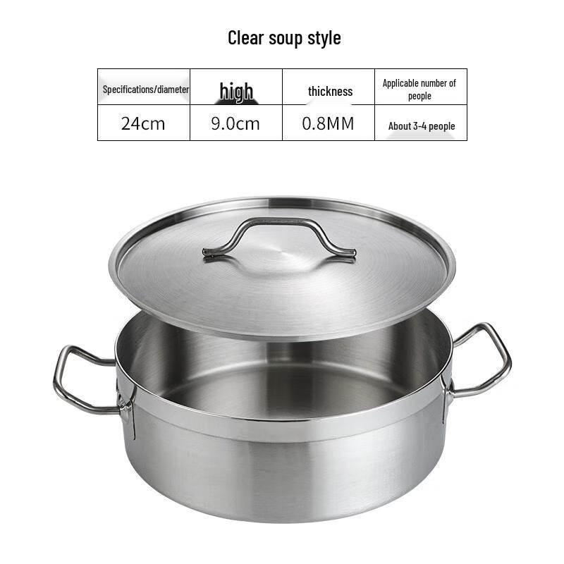

Jun Ding Ying Stainless Steel Divided Hotpot (24cm)