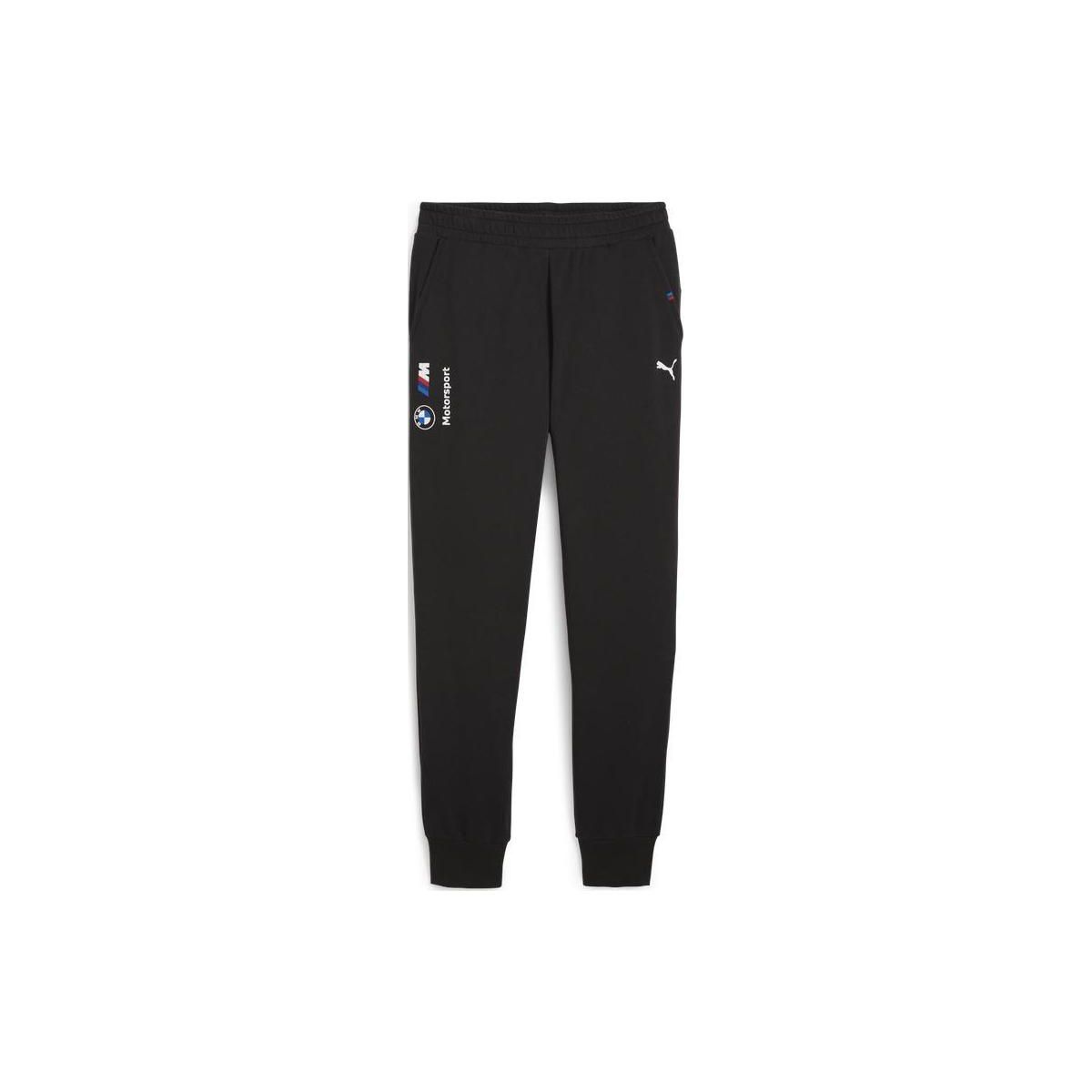 

Puma Bmw Series Letter Print Casual Training Mid-Rise Knitted Sports Pants Men pants Black 624163-01 M