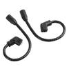 for MMCX to 0.78mm Adapter Cable 2 Pin Female to Male Lossless Earbuds Adapter Cord for AS12 AS16 ZSX ZSN for UE 18Pro