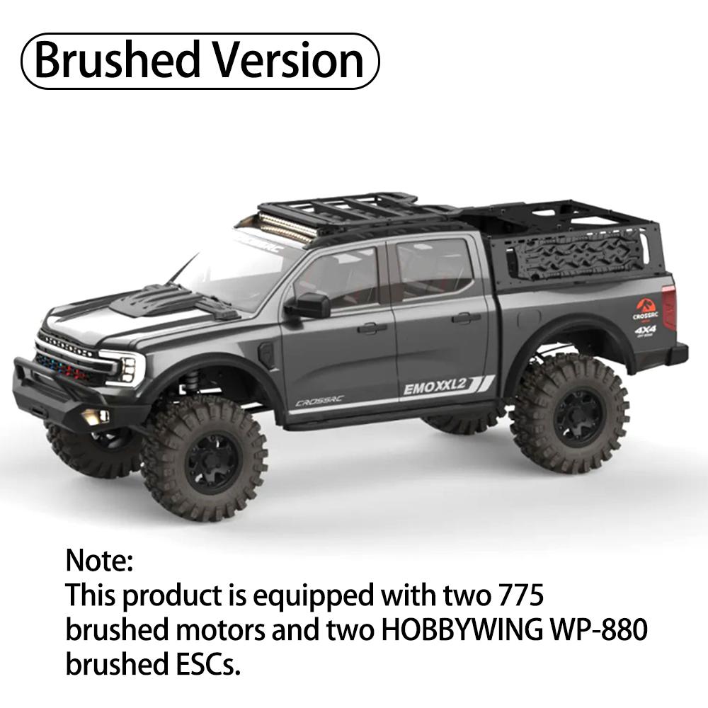 EMO XXL2 XX2 ATR/BRUSHED/BRUSHLESS 1/5 RC RC Electric Remote Control Model Car Crawler Rock Truck Aldult Kids Toys