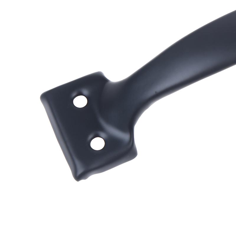2Pcs Door Handle+8Pcs Screws Iron Door Handle Gate Handle Pull For Sliding Barn Doors Gates Garages Sheds Window Pulls Knob