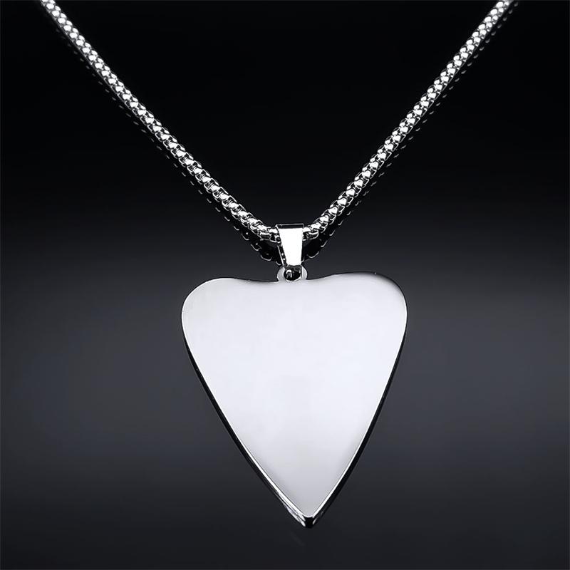 Witch Divination Ouija Board Necklace Stainless Steel Magic Planchette Triple Moon Goddess Necklaces Gothic Gift Jewelry colar