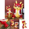 2024 Dragon Year Plush Toy Tang Costume Dragon Zodiac Doll With Custom Logo Good Luck Mascot