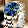 New Luminous Fully Automatic Mechanical Watch Men's Watch Dual Calendar Business Waterproof Multifunction Trendy Sports Watch