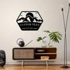 Custom Metal Wall Art, Family Name Sign, Modern Address Plaque, Garden Lawn Decor, Rustic Gift