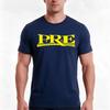 Pre2 Yellow Tshirt Summer Casual Cotton Tee Oversized Streetwear Tops Vintage Graphic Print Loose Fit Short Sleeve