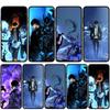 For Samsung Galaxy S25 S24 S23 S22 Ultra FE Plus A17 A37 A57 A56 A55 A06 A16 A15 A36 A35 A05 A25 A54 A34 Case Cartoon Sung Jinwoo Solo Leveling Arise