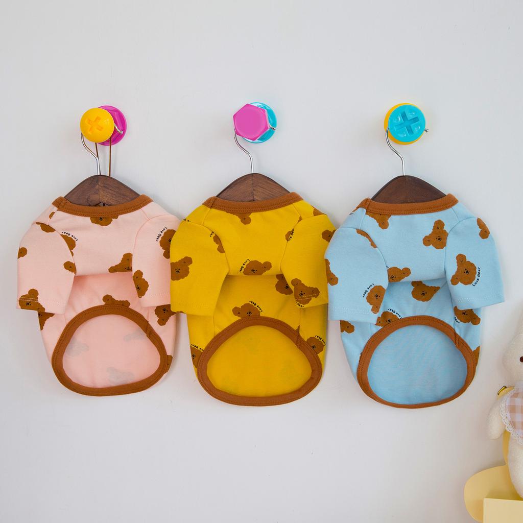 Pet Cat Teddy Small Dog Dog Clothes Spring and Summer Thin Autumn and Winter Clothes Two Feet