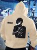Trendymotorcycle rider printAmerican street hip-hop loose casual daily wearY2K hoodieSuitable for autumn and winter seasons