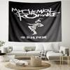 My-Chemical-Romance Print Tapestry, Backdrop, Easy Setup, Ideal for Bedroom, Office & Living Room, with Aesthetic Wall Hanging Decor.