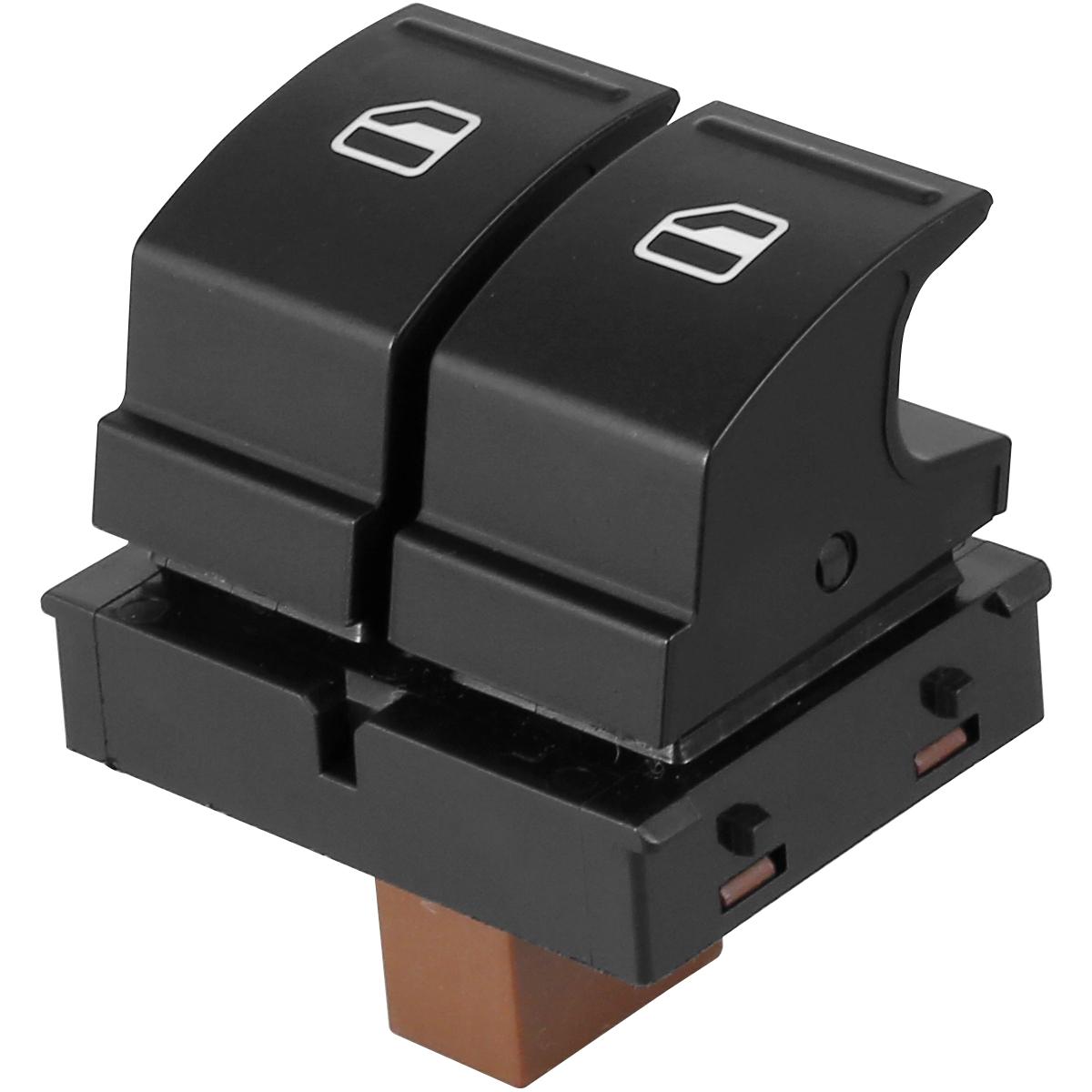 

Автомобильный переключатель стеклоподъемника, совместимый с Octavia Mk2 Fabia Mk2 Roomster, сменная электрическая кнопка управления двойным стеклоподъемником для салона автомобиля