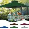 300x300CM Grill Pavillon Ersatzdach Wasserdichtes Oxford-Gewebe Doppellagig BBQ