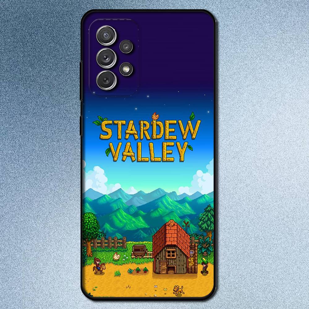 

Чехол для телефона Stardew Valley для Samsung S25, S24, S21, S22, S23, S30, Ultra, S20, Plus, Fe, Lite, Note, 10, 9, 5G Черный чехол Samsung S21plus