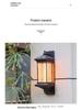 2025 Chinese Style Solar LED Outdoor Wall Sconce - Antique Villa Front Door Lamp, Super Bright