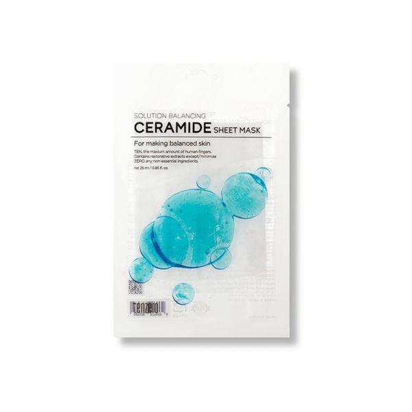 TENZERO Solution Balancing Ceramide Sheet Mask (25ml) 10EA
