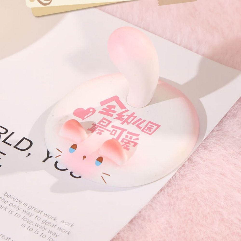 Cute Design Mobile Phone Holder Cartoon Cat Sweet Style Cartoon Cat Holder Decorative Function Mini Size Mini Phone Holder