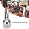 Single Spout, Single Spout Portafilter Suitable for 3/8 In NPTS Thread Espresso Machines, Convenient And Portable 304 Stainless Steel Single